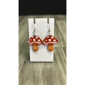 Mushroom earrings
